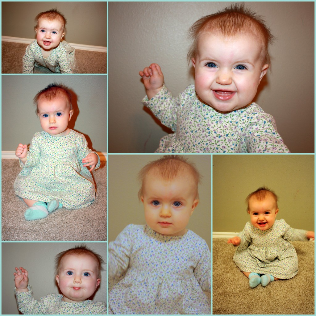 Rachel Susannah - 8 Months Old